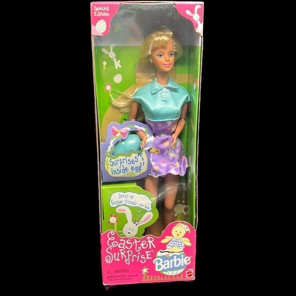 Barbie Doll Easter Surprise Mattel 1998 Special Edition 20542 Spring Vintage - Picture 1 of 13